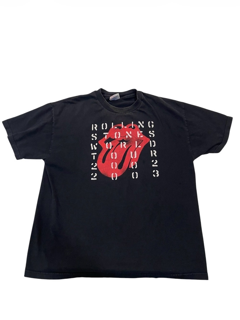 VINTAGE Rolling Stones 2002/03 Licks World Tour Tee XL